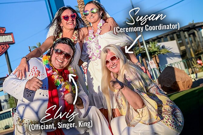 Get Married: Elvis Wedding + Las Vegas Sign + Photography - Who will enjoy this most
