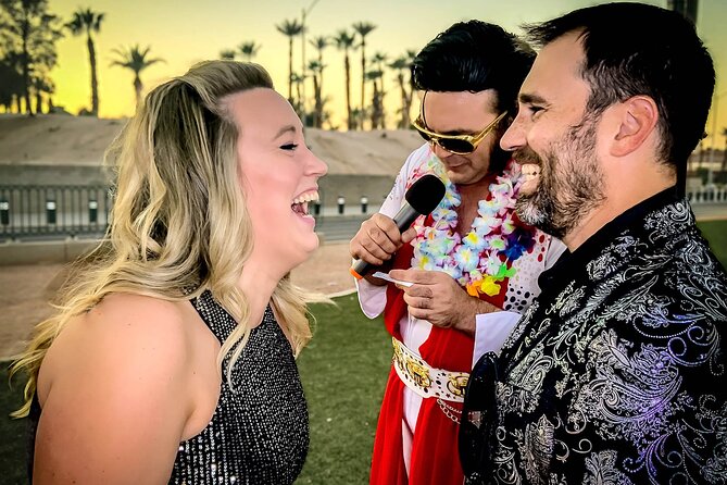 Get Married: Elvis Wedding + Las Vegas Sign + Photography - The Las Vegas Sign photo stop