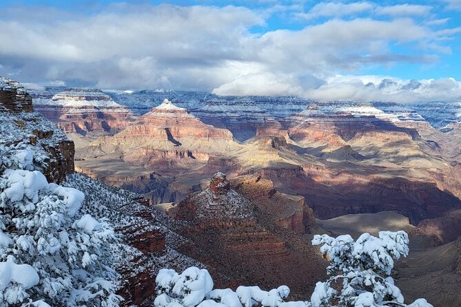 Grand Canyon, Antelope Canyon, and Horseshoe Bend Day Tour - The Grand Canyon South Rim in a short window