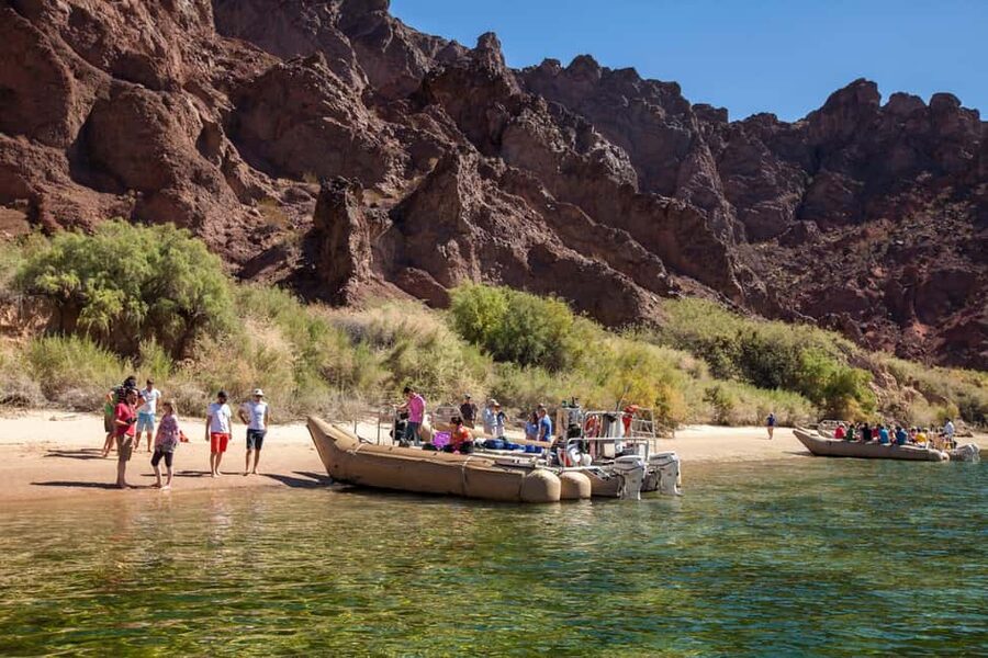 Grand Canyon Helicopter Flight & Hoover Dam River Float Raft - The Grand Canyon from above is the flight’s dramatic center