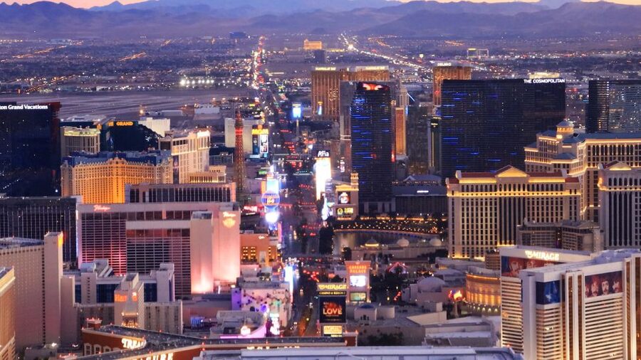 Grand Canyon Helicopter Landing Tour with Vegas Strip - From Koval Lane to Hoover Dam and Lake Mead