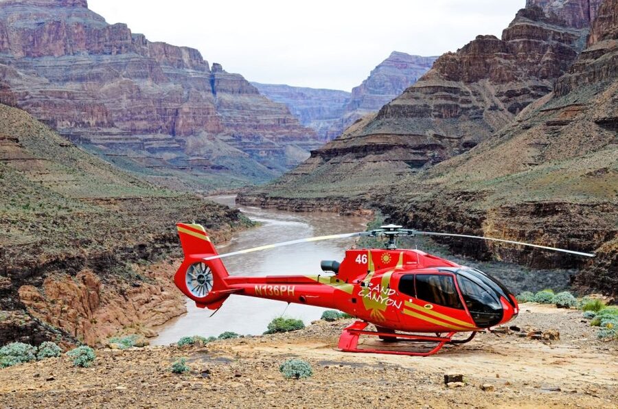 Grand Canyon Helicopter Tour with Black Canyon Rafting - Seeing Hoover Dam, Lake Mead, and Black Canyon from above