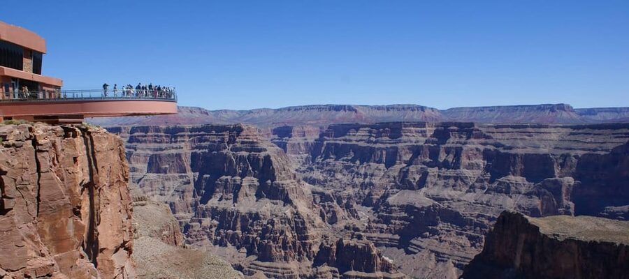 Grand Canyon Hoover Dam and Joshua Tree VIP Small Group Tour - Grand Canyon West and the first big views
