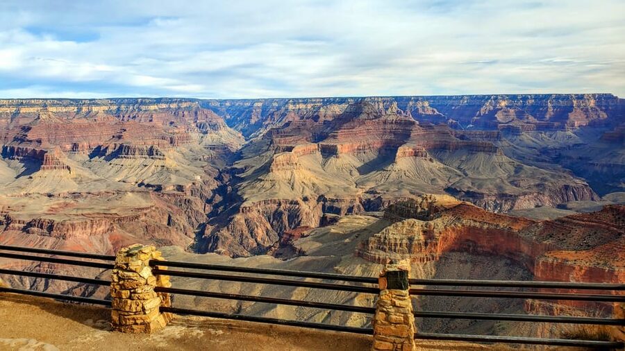Grand Canyon South Rim Tour with Lunch included - The 20-mile route along the South Rim