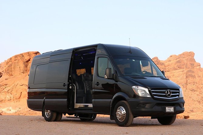 Grand Canyon West Luxury Private Tour from Las Vegas - The Mercedes-Benz Sprinter makes the long drive easier