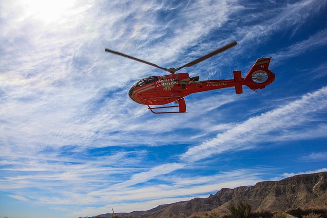 Grand Canyon West Rim Aerial Helicopter Tour - Comfort, baggage, and check-in rules