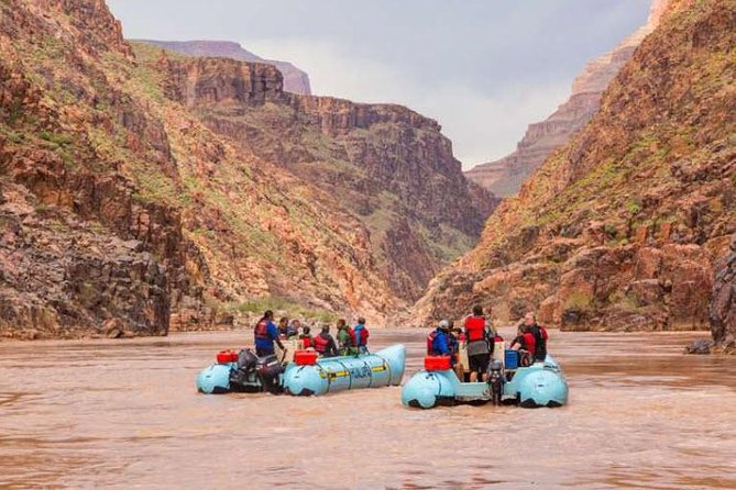 Grand Canyon White Water Rafting Trip from Las Vegas - The first rapids: exciting, cold, and wet