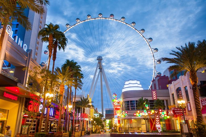 Happy Half Hour on The High Roller at The LINQ - Choosing daytime, sunset, or night