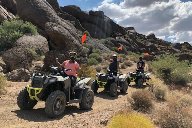 Hidden Valley and Primm ATV Tour from Las Vegas - Two hours through lava beds and mountain tracks