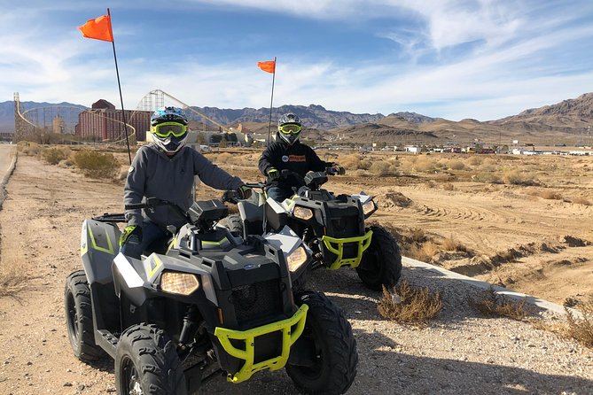 Hidden Valley and Primm ATV Tour from Las Vegas - Reaching the Primm Valley overlook