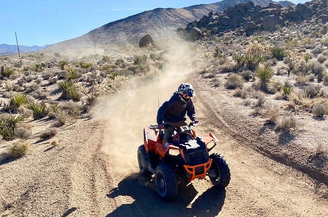 Hidden Valley and Primm Extreme ATV Tour from Las Vegas - McCullough Mountain Range sets the backdrop