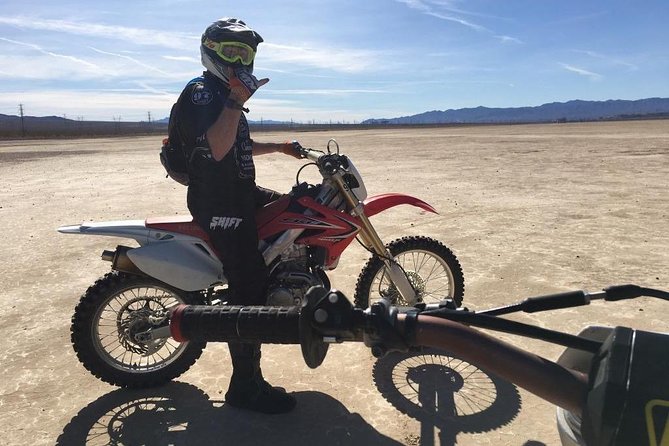Hidden Valley and Primm Extreme Dirt Bike Tour from Las Vegas - McCullough Mountain rewards the effort