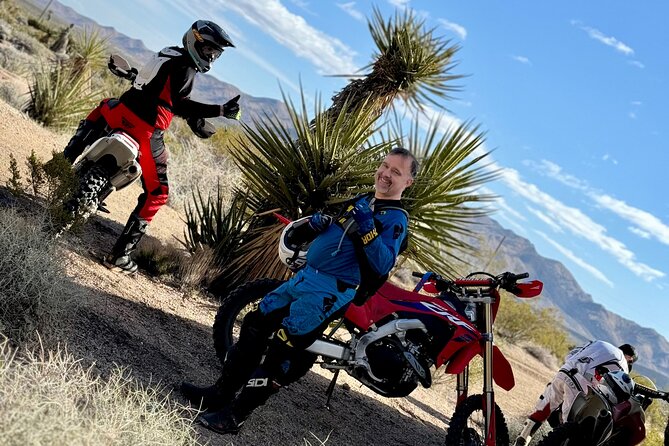 Hidden Valley and Primm Extreme Dirt Bike Tour from Las Vegas - Roach Dry Lake is the fast, open section