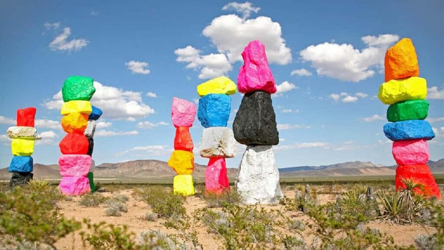 Hoover Dam,7 Magic Mountains VIP Experience Small Group Tour - Hemenway Park and the chance to see bighorn sheep