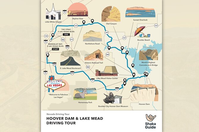 Hoover Dam and Lake Mead Self-Guided Audio Tour - Seeing Hoover Dam from the Arizona side