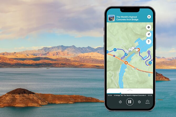 Hoover Dam and Lake Mead Self-Guided Audio Tour - Starting at the Welcome to Fabulous Las Vegas sign