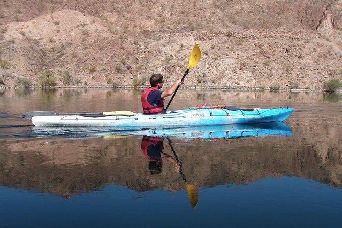 Hoover Dam & Black Canyon Full-Day Guided Kayak Tour - Emerald Cave and the historic gauging station