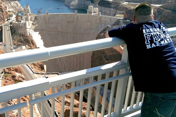 Hoover Dam Comedy Tour with Lunch and Comedy Club Tickets - Inside Hoover Dam: generators, tunnels, and the powerplant