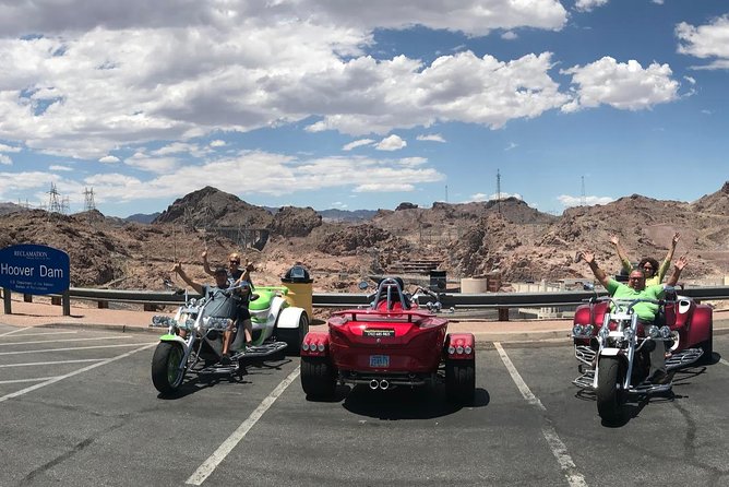 Hoover Dam Guided Trike or Slingshot Tour - Crossing Hoover Dam by road