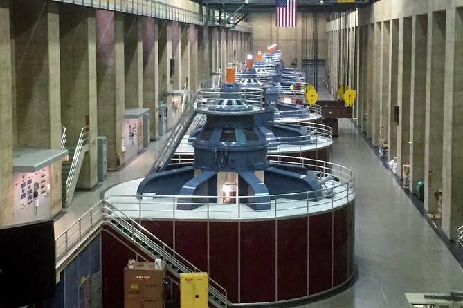 Hoover Dam Inside Tour from Las Vegas, WiFi - The Las Vegas departure and the five-hour timetable