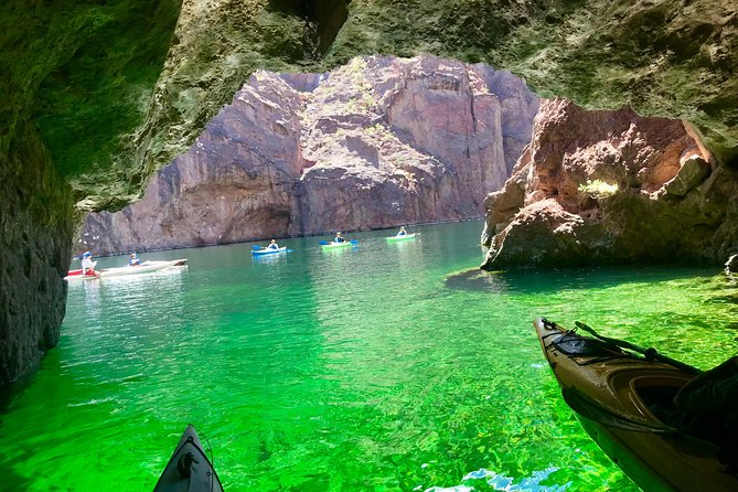 Hoover Dam Kayak Tour with Shuttle - Hot Springs & Emerald Cave - Gold Strike Canyon and Arizona Hot Springs