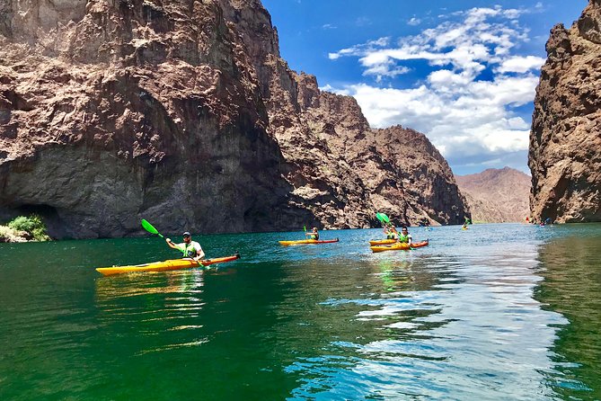 Hoover Dam Kayak Tour with Shuttle - Hot Springs & Emerald Cave - Equipment, clothing, and food that make the day easier