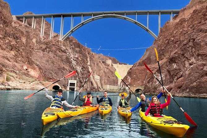 Hoover Dam Kayak Tour with Shuttle - Hot Springs & Emerald Cave - Starting early at Mandalay Bay or Hoover Dam Lodge