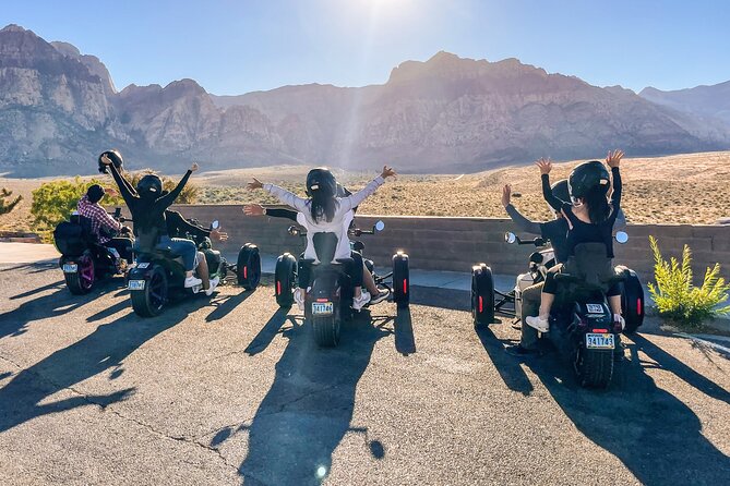 Hoover Dam Self-Guided Tour on a CanAm Trike - Leaving Las Vegas on three wheels