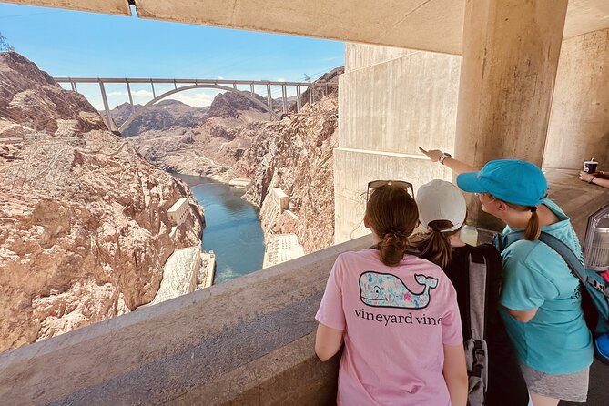 Hoover Dam Small Group Express Tour from Las Vegas - A high view from the memorial bridge