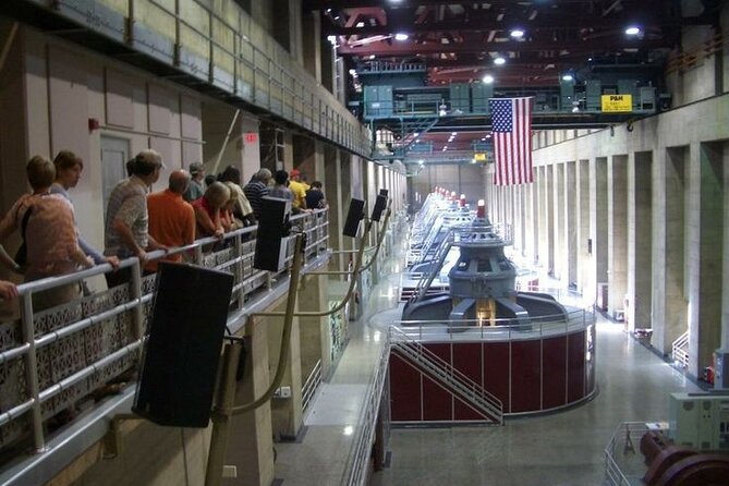 Hoover Dam Tunnels & Power Plant Tour - The bridge above Hoover Dam