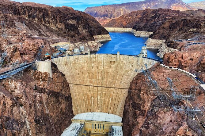 Hoover Dam Walk-On-Top Tour w/ Seven Magic Mountains & Vegas Sign - Small vans, snacks, and the real timing