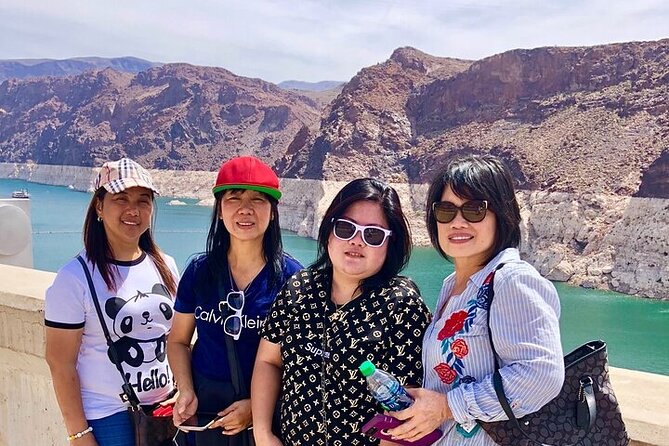 Hoover Dam with Walk On Top Tour and Seven Magic Mountains Stop - Lake Mead and other viewpoints add useful context