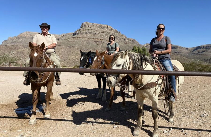 Horseback Ride thru Joshua Tree Forest with Buffalo & Lunch - Grand Canyon Western Ranch and its Old West setting