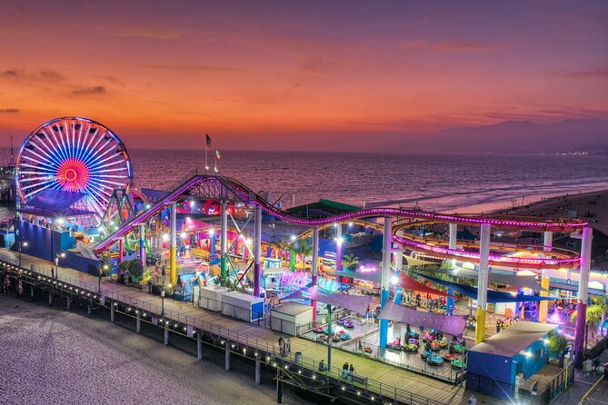 L.End to end: Your unforgettable day in California - Santa Monica Pier and the Pacific finish