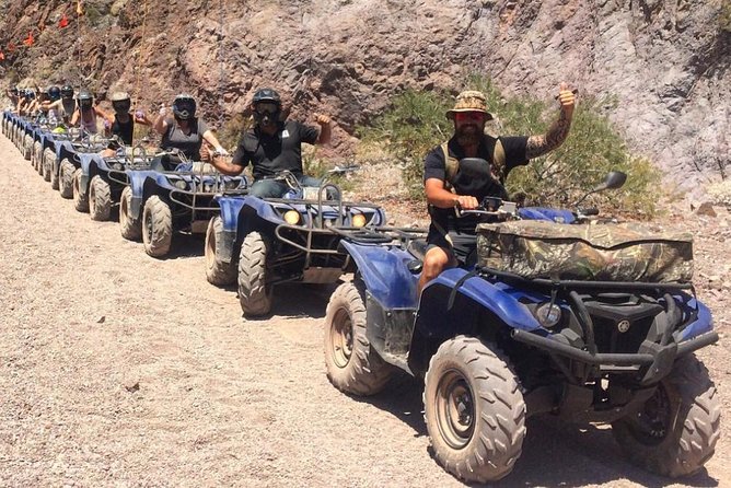 Lake Mead National Park ATV Tour to the Colorado River & Off-Road Racing Combo - Hoover Dam Bypass Bridge at 900 feet