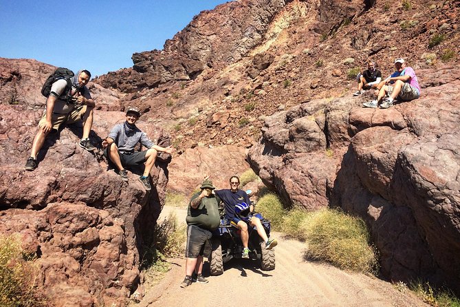 Lake Mead National Park ATV Tour to the Colorado River & Off-Road Racing Combo - Monster Truck Limousine and lunch