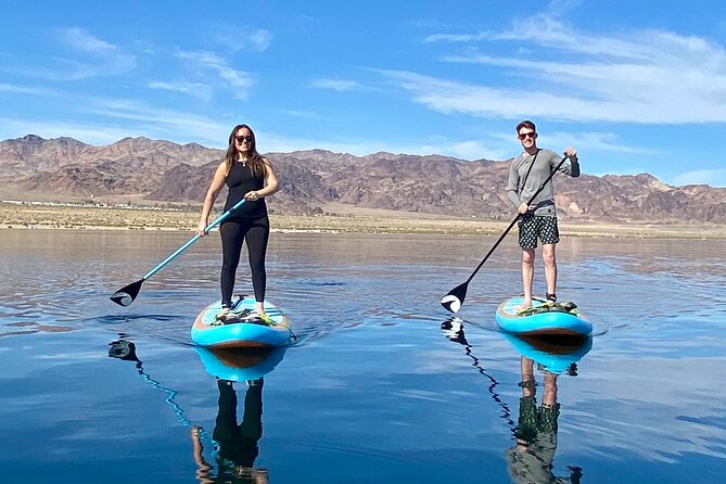 Lake Mead Stand-Up Paddleboard Tour—Explore Boulder Island - Your first minutes on the board