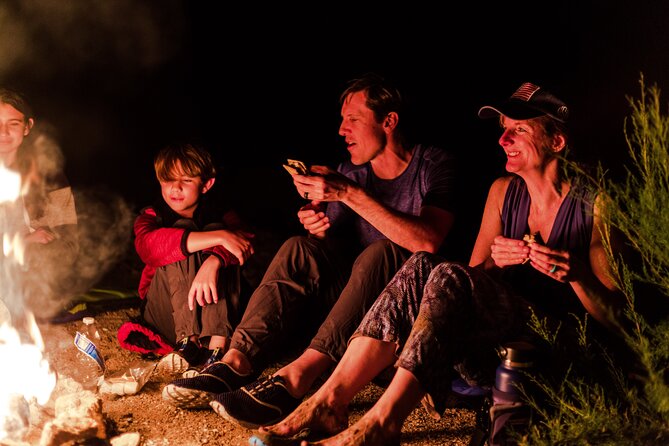 Lake Mead Sunset Kayak Tour with Dinner, Swim & Campfire - The final glow on Lake Mead