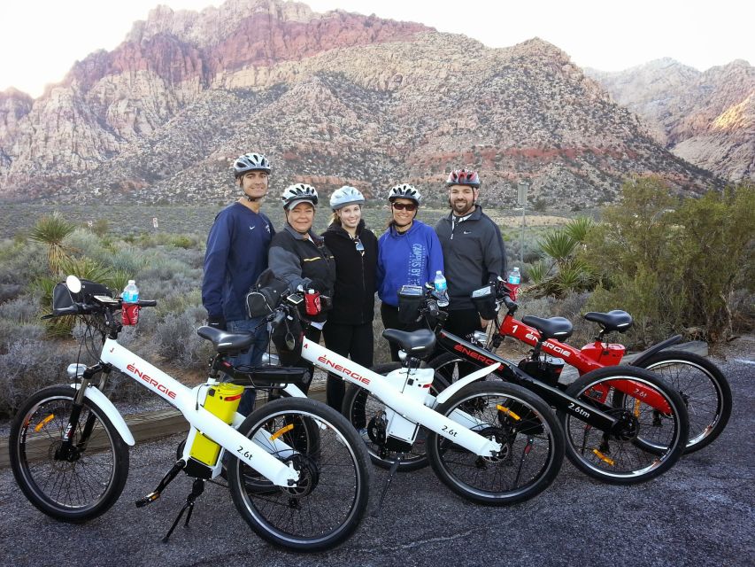 Las Vegas 3-Hour Red Rock Canyon Electric Bike Tour - The safety briefing and first climb