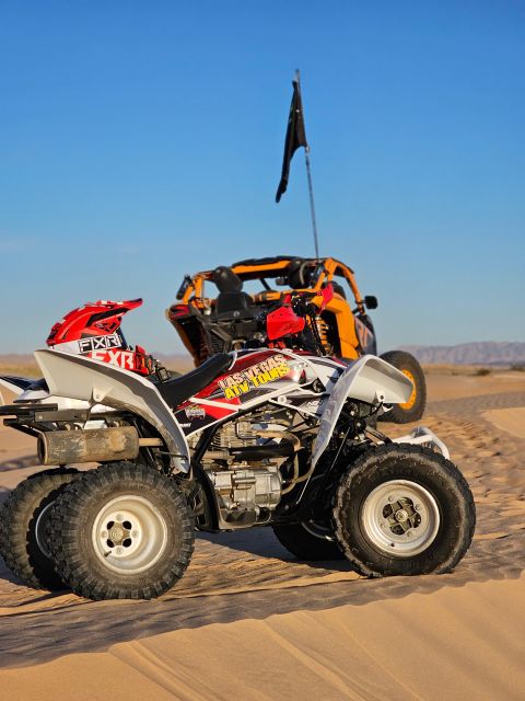 Las Vegas: Amazing Mojave Desert Nellis Dunes ATV Tour. - From casino lights to Nellis Dunes in 30 minutes