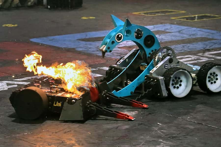 Las Vegas: BattleBots Destruct-A-Thon Show - Entering the arena and choosing your view