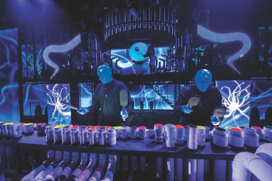 Las Vegas: Blue Man Group Show Ticket at Luxor Hotel - What the Blue Man Group show is really about