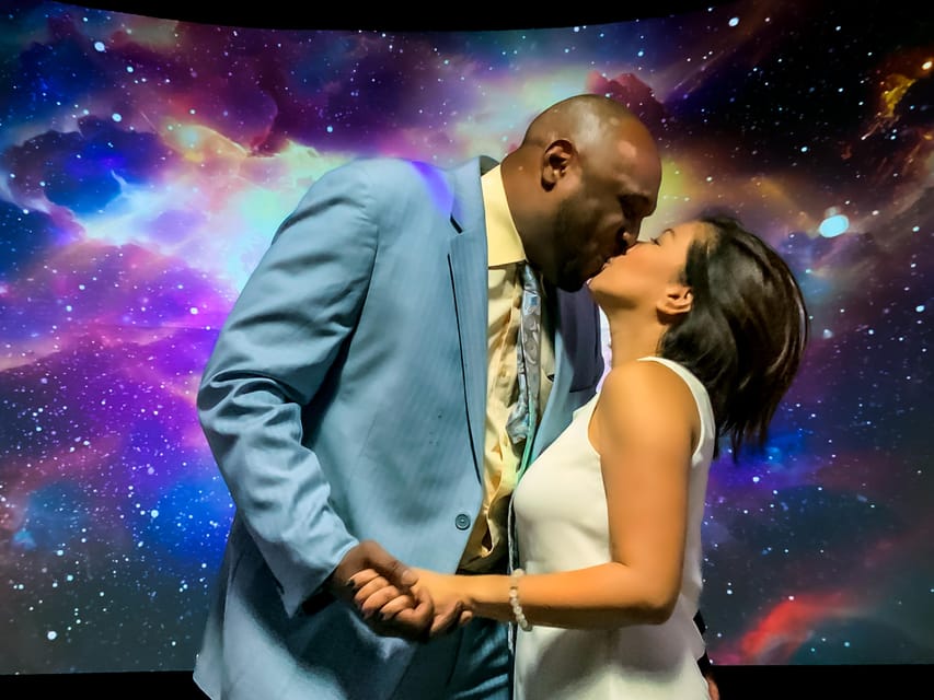 Las Vegas: Cosmic Space Wedding + Spectacular Photography - A star-filled alternative to the standard Las Vegas chapel