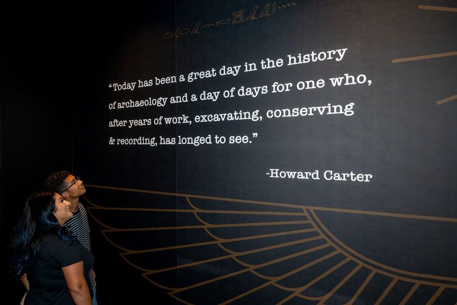 Las Vegas: Discovering King Tut’s Tomb Exhibit at the Luxor - Entering King Tut’s story at the Luxor