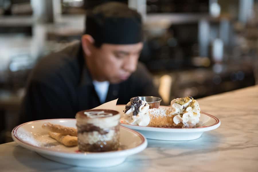Las Vegas Downtown walking Secret Food Tour - Container Park and the first small bites