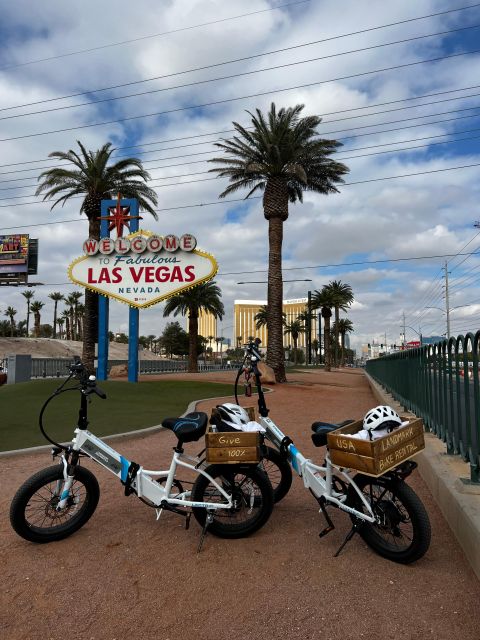 Las Vegas Electric Bike Rental 4 Hour-Self Guided Tour - Using the interactive map to plan your four hours