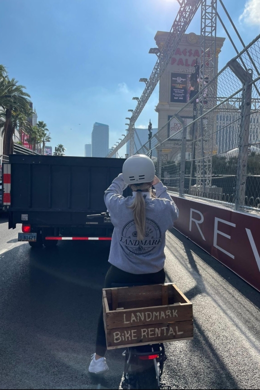 Las Vegas Electric Bike Rental 4 Hour-Self Guided Tour - Picking up the bike near Fashion Show Mall