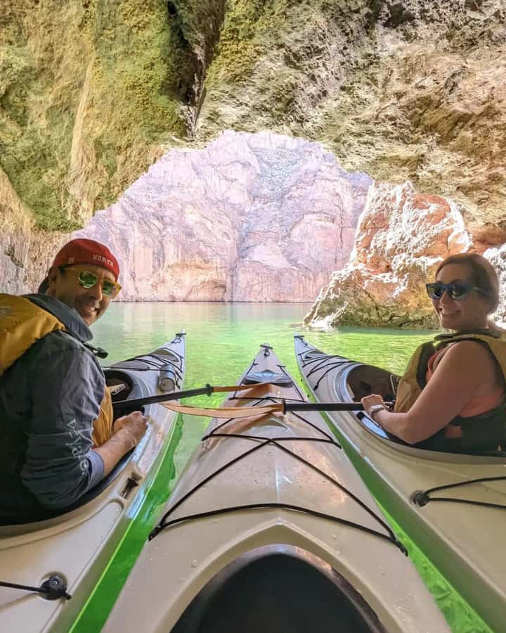 Las Vegas: Emerald Cave Kayak Tour with Photos - River Gaugers beach: swim, snack, and slow down