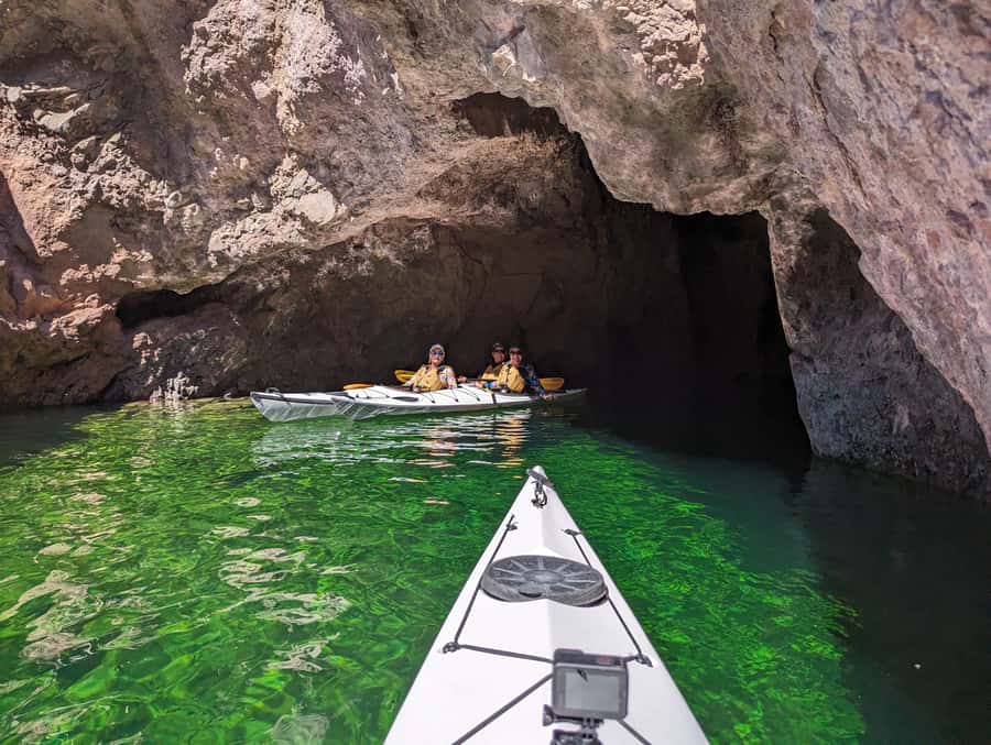Las Vegas: Emerald Cave Kayak Tour with Photos - Starting at Kayak Beach near Willow Beach