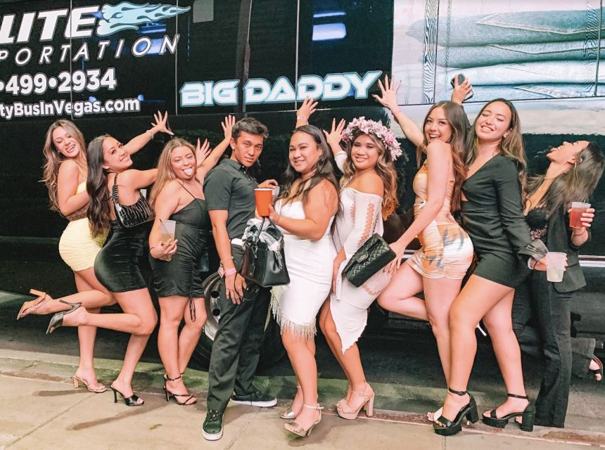 Las Vegas Fremont Street Bar Crawl (party bus add-on option) - What the $36 price really buys you